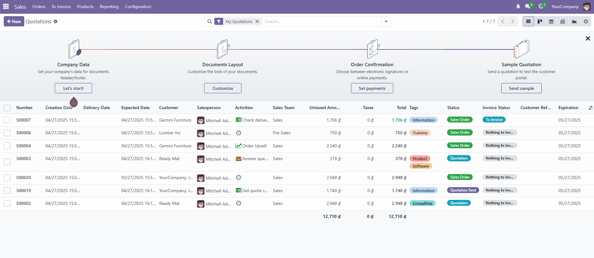 Copy cell value from Odoo list view with one click